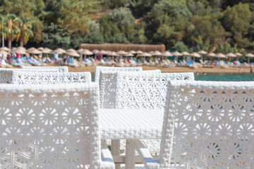Restaurant on the beach