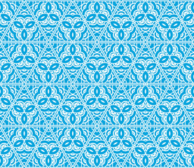 geometric seamless pattern. Vector illustration. For modern interior design, fashion textile print, wallpaper, decor panel