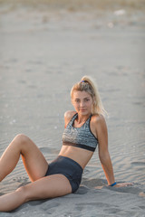 Obraz premium Portrait of a Woman Runner