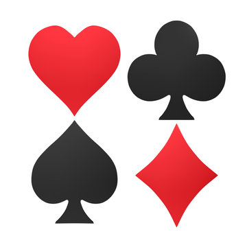 Playing Card Symbol Isolated