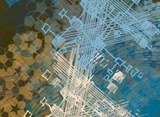 Abstract painting on canvas. Hand made art. Colorful texture. Modern artwork. Strokes of fat paint. Brushstrokes. Contemporary art. Artistic background image.