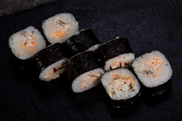 Japanese roll with prawn