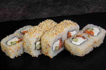 Japanese roll with tuna