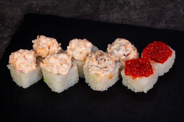 Japanese spicy sushi