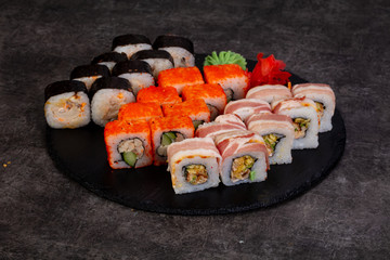 Japanese sushi set
