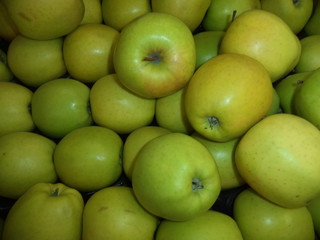 fresh green apples