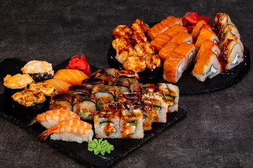 Japanese sushi set