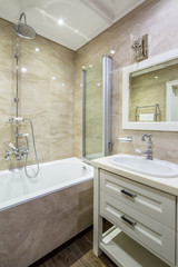 Bathroom in classic style