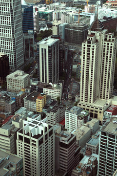 VIew of Auckland city in New Zealand