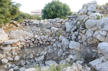 Poblat Talaiòtic de s’Illot, (Talayotic Settlement of s'Illot) a late bronze age settlement dating from 1100BC