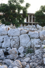 Poblat Talai&ograve;tic de s&rsquo;Illot, (Talayotic Settlement of s'Illot) a late bronze age settlement dating from 1100BC