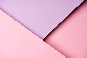 Diagonal pattern of paper in purple and pink colors