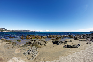 La Nartelle beach - Sainte Maxime - French Riviera - France