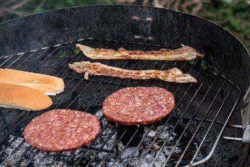 Barbecue di pancetta