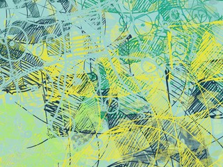 Abstract painting on canvas. Hand made art. Colorful texture. Modern artwork. Strokes of fat paint. Brushstrokes. Contemporary art. Artistic background image.