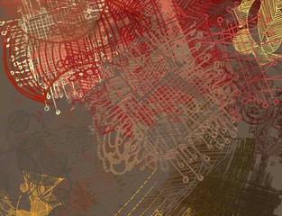 Abstract painting on canvas. Hand made art. Colorful texture. Modern artwork. Strokes of fat paint. Brushstrokes. Contemporary art. Artistic background image.