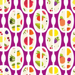 Seamless pattern "Fruit".