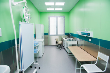 Interior of modern clinic