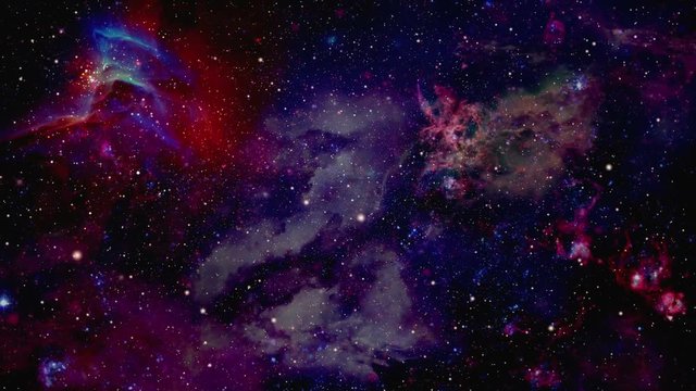 galaxy footage, animated by using NASA images
