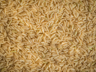 Organic rice, background texture
