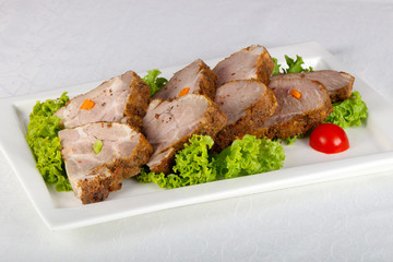 Baked beef