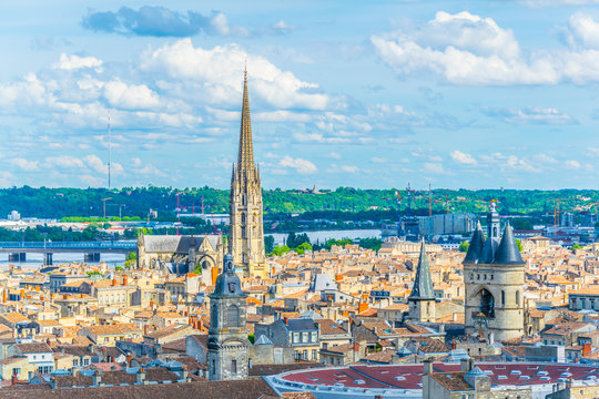 Basilica of Saint Michel in Bordeaux, France