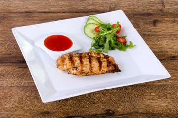 Grilled chicken breast