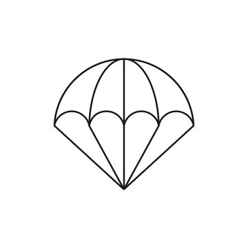 recommend clip art: Parachute of icon