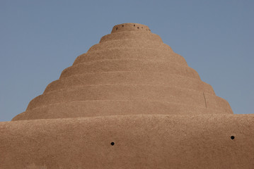 Yakhchal, an ancient Persian cooling device from Kerman, Iran