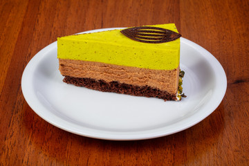 Delicious pistachio cake