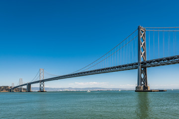 Fototapeta na wymiar Oakland Bay Bridge San Francisco, California, USA.