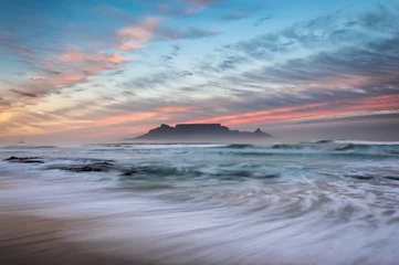 Foto op Plexiglas Tafelberg First Light in Cape Town