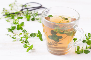 Fresh thyme tea