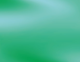 Green gradient background. Vector illustration. Bright pattern with a smooth flow of shades of green color 