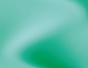 Green gradient background. Vector illustration. Bright pattern with a smooth flow of shades of green color 