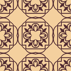Ornamental seamless pattern