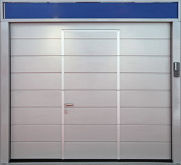 Garage Door With Entrance