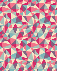Fototapeta na wymiar Seamless triangular pattern background, creative design templates