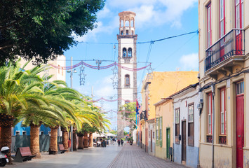 Street in Santa Cruz de Tenerife