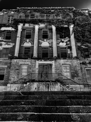 Vertical Creepy Abandoned Haunted Hospital