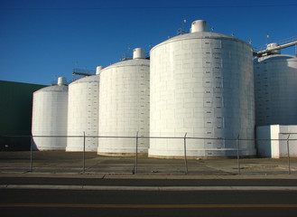 industrial tanks and silos