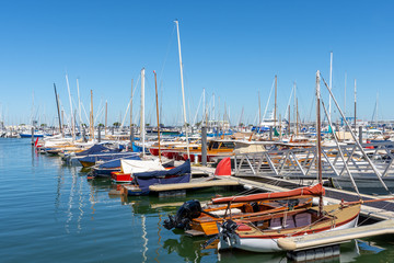 Fototapeta premium Arcachon (Bassin d'Arcachon, France), le port de plaisance