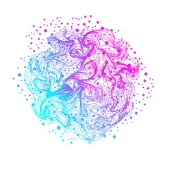 abstract ultraviolet background