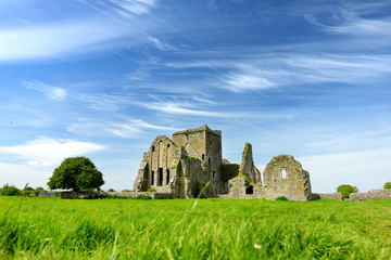 Hore Abbey, ruined Cistercian monastery near the Rock of Cashel, Ireland