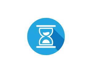 Hourglass icon vector