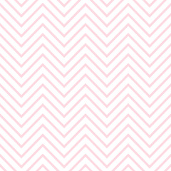Seamless pattern of pink zigzag images. Illustration for girls at a baby shower party. Background for greeting or invitation cards.