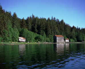 Obraz premium Funter Bay Gold Mine - Funter Bay Alaska