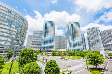横浜の高層マンション High-rise condominium in Yokohama