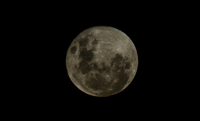 Obraz na płótnie Canvas Total full moon