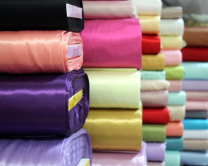 Silk roll fabrics